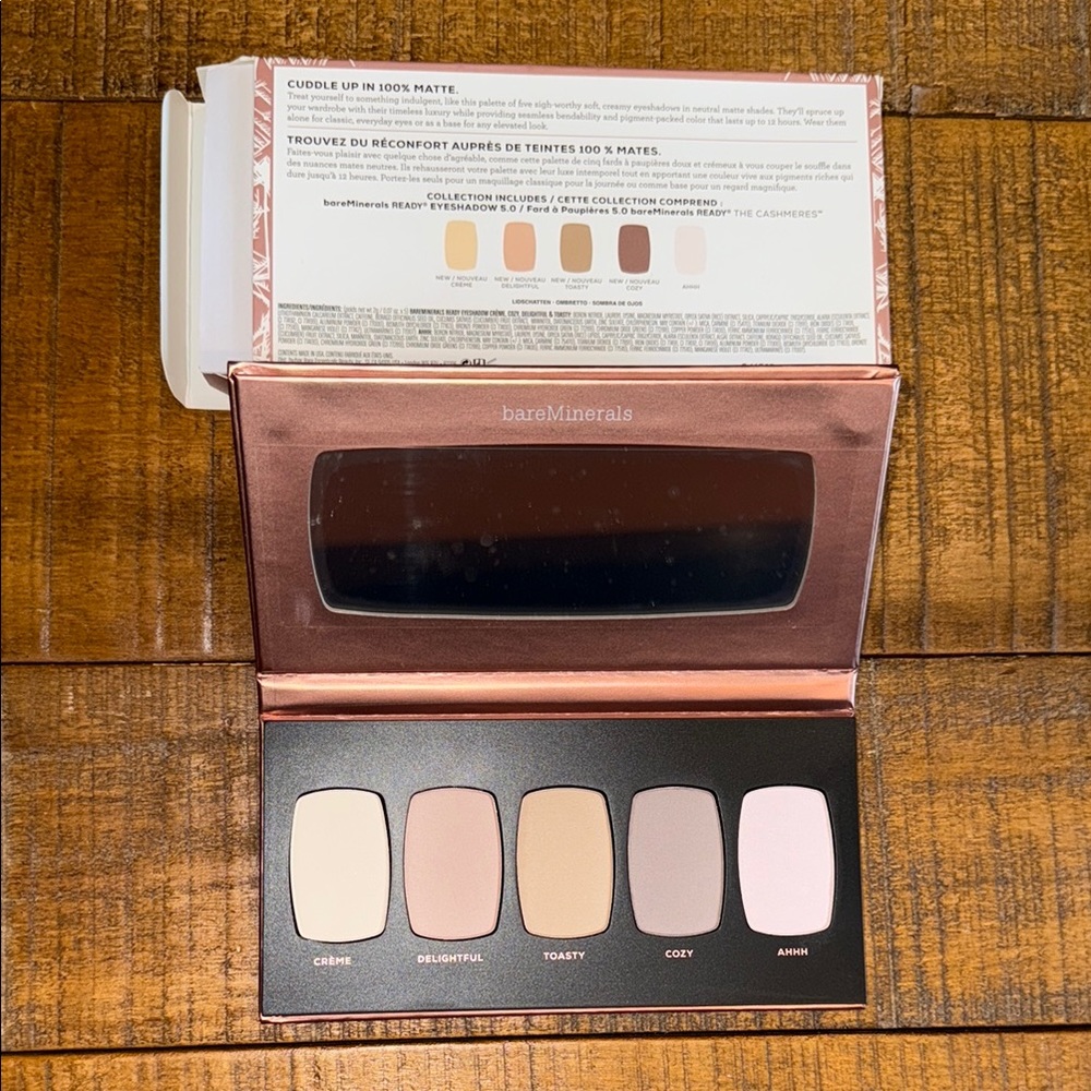 NIB bareMinerals Eyeshadow Palette - The Cashmeres